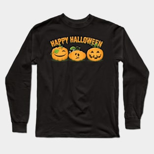 Halloween funny Pumpkins Long Sleeve T-Shirt